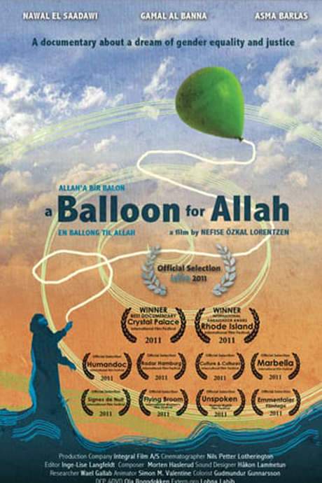 Nefise Özkal Lorentzen, a Norwegian‑Turkish filmmaker, sent letters to Allah by balloon as a child. Now she releases a new balloon to challenge women’s roles in Muslim culture. Following her grandmother’s Sufi path, she travels Cairo, Istanbul and Oslo, drinks tea with feminist Nawal El Saadawi and meets 90‑year‑old author Gamal al‑Banna. The film mixes travel and dream sequences, showing parallels among Abrahamic faiths and women’s oppression.